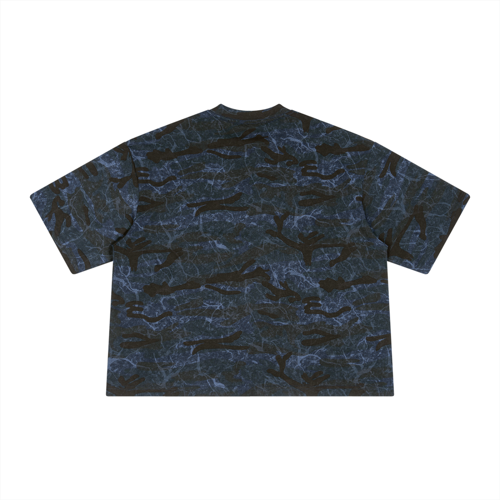 Staydown Unisex Boxy Camo T-Shirt