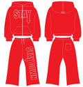 STAYDOWN  Zip-Up & Pants Set